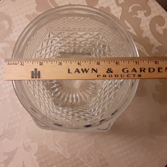 Clear Glass Cookie/Decorative Jar with Lid - Picture 6 of 8